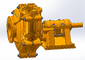 Odśrodkowa pompa szlamowa o średnim obciążeniu dla zakładów górniczych / zakładów przetwórstwa minerałów